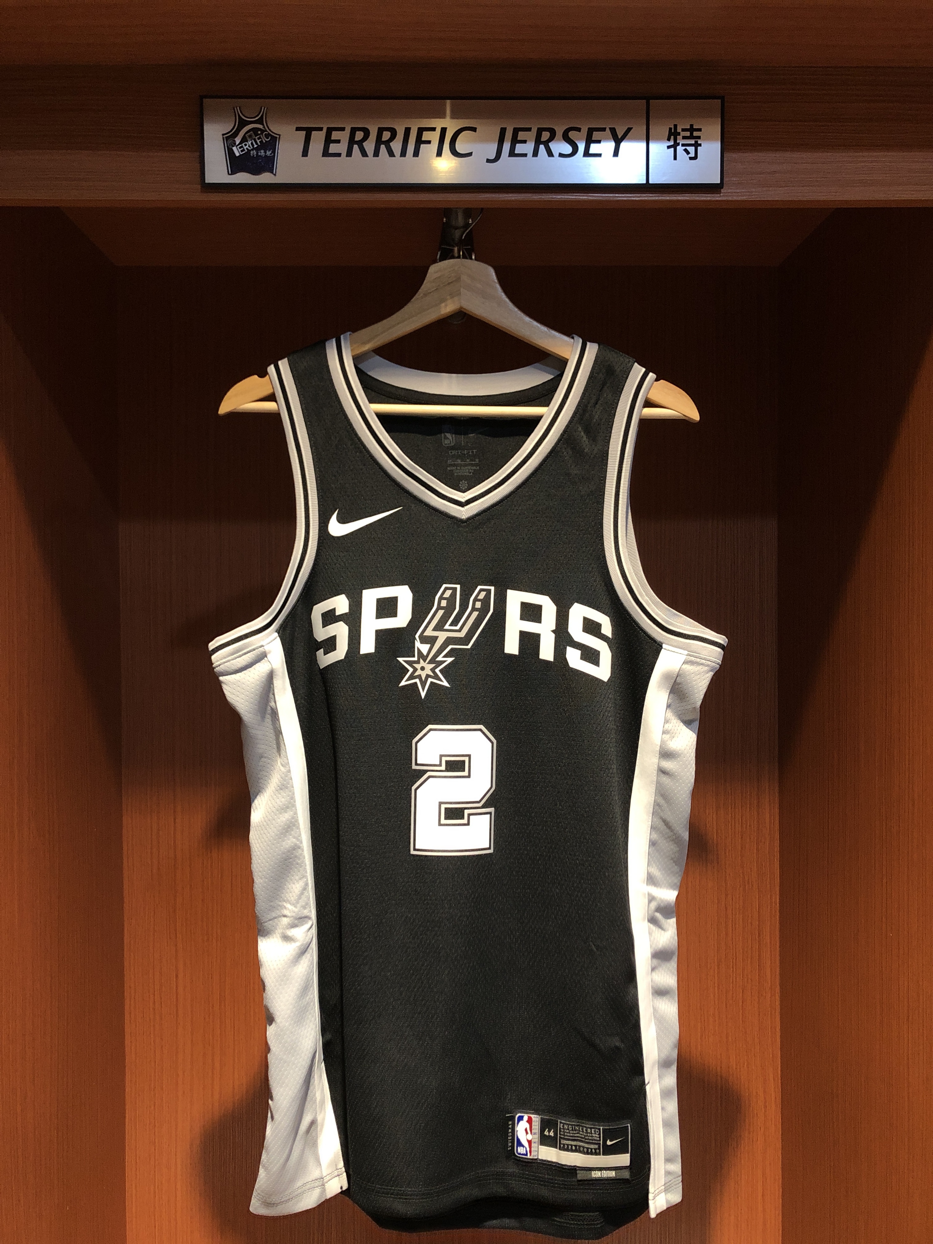 NBA球衣 Dylan Harper 聖安東尼奧馬刺黑 Icon Nike Swingman 球迷版 熱轉印 全新