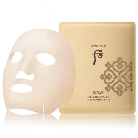 WHoo 天氣丹 黃金安瓶面膜 1片 30ml (平行進口)