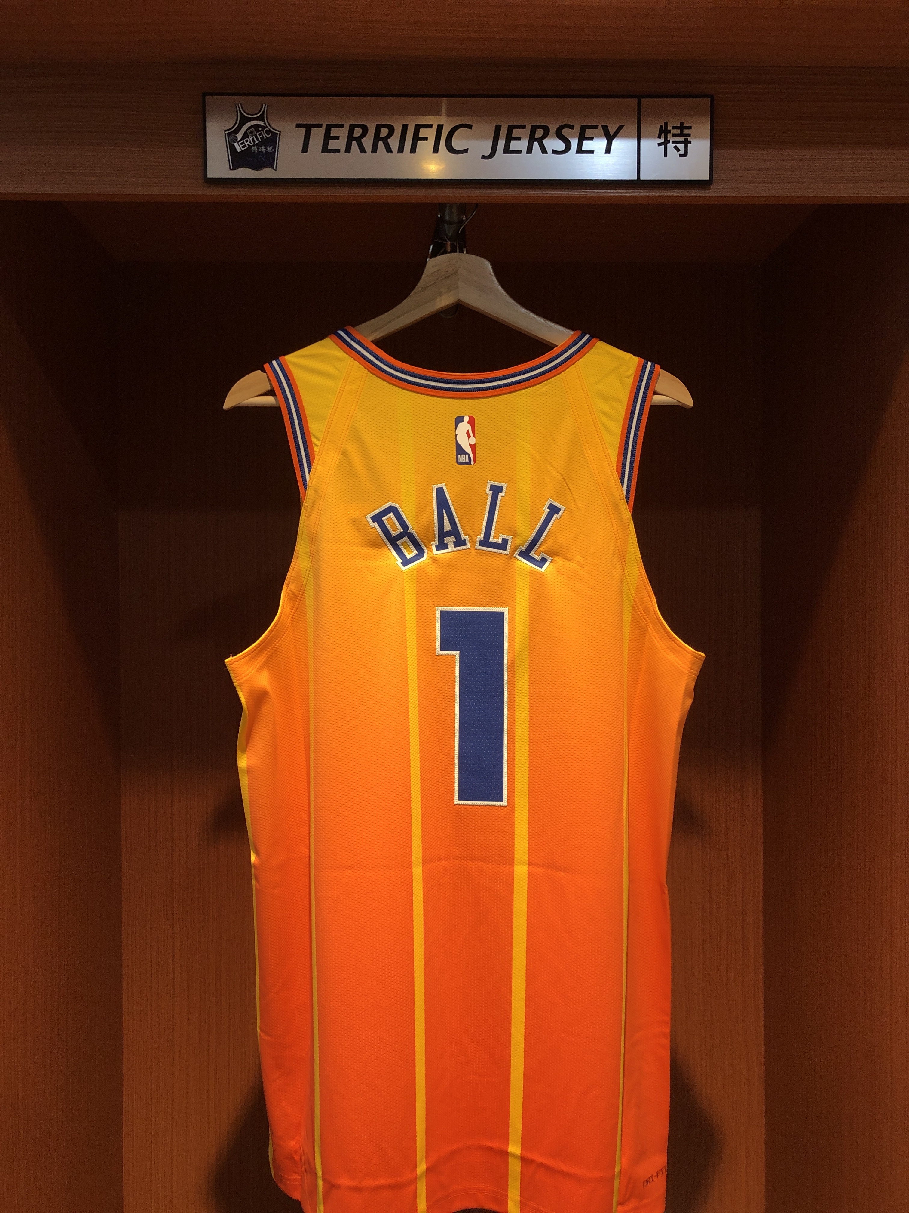 NBA球衣 LaMelo Ball 夏洛特黃蜂城市 25-26 City Nike Authentic 球員版 電繡 全新