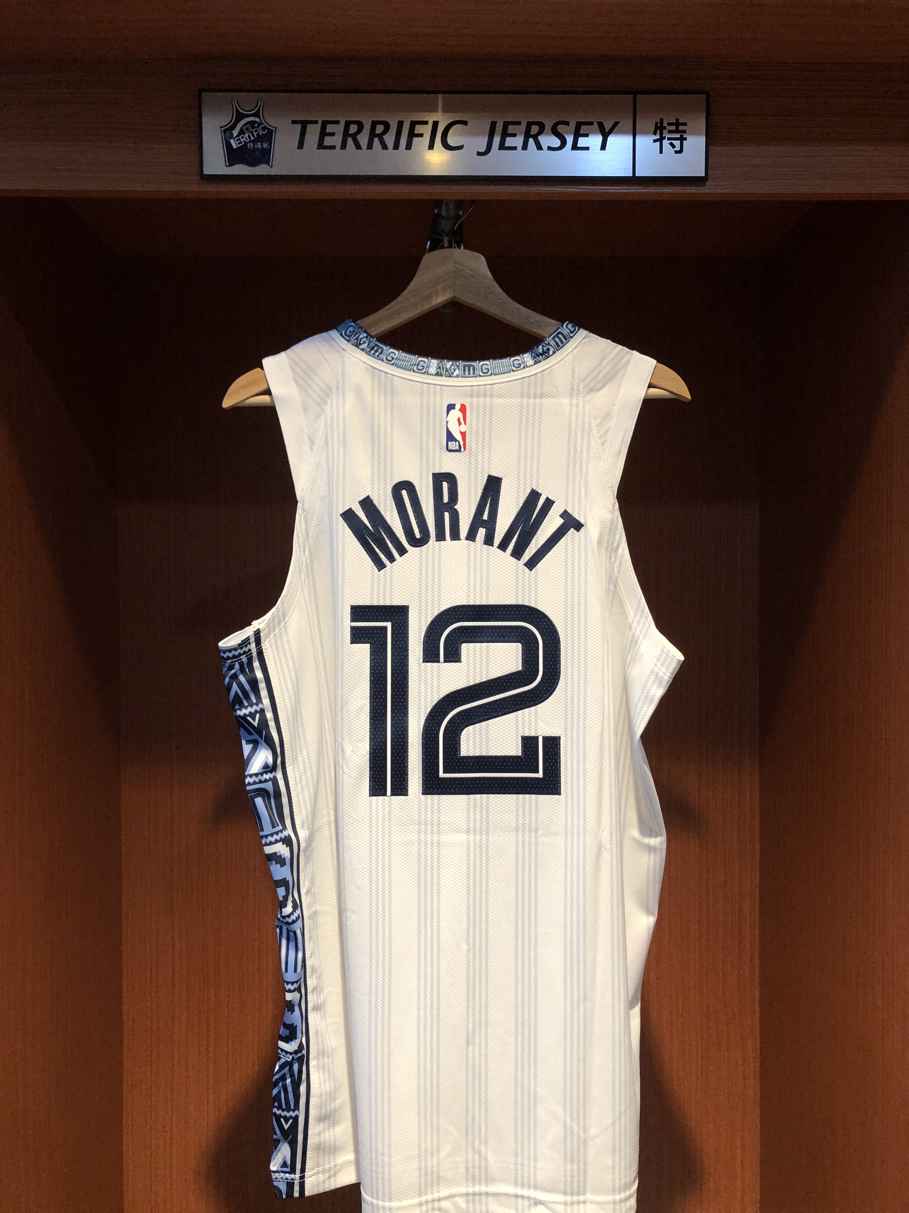 NBA球衣 Ja Morant 曼菲斯灰熊城市 25-26 City Nike Authentic 球員版 電繡 全新