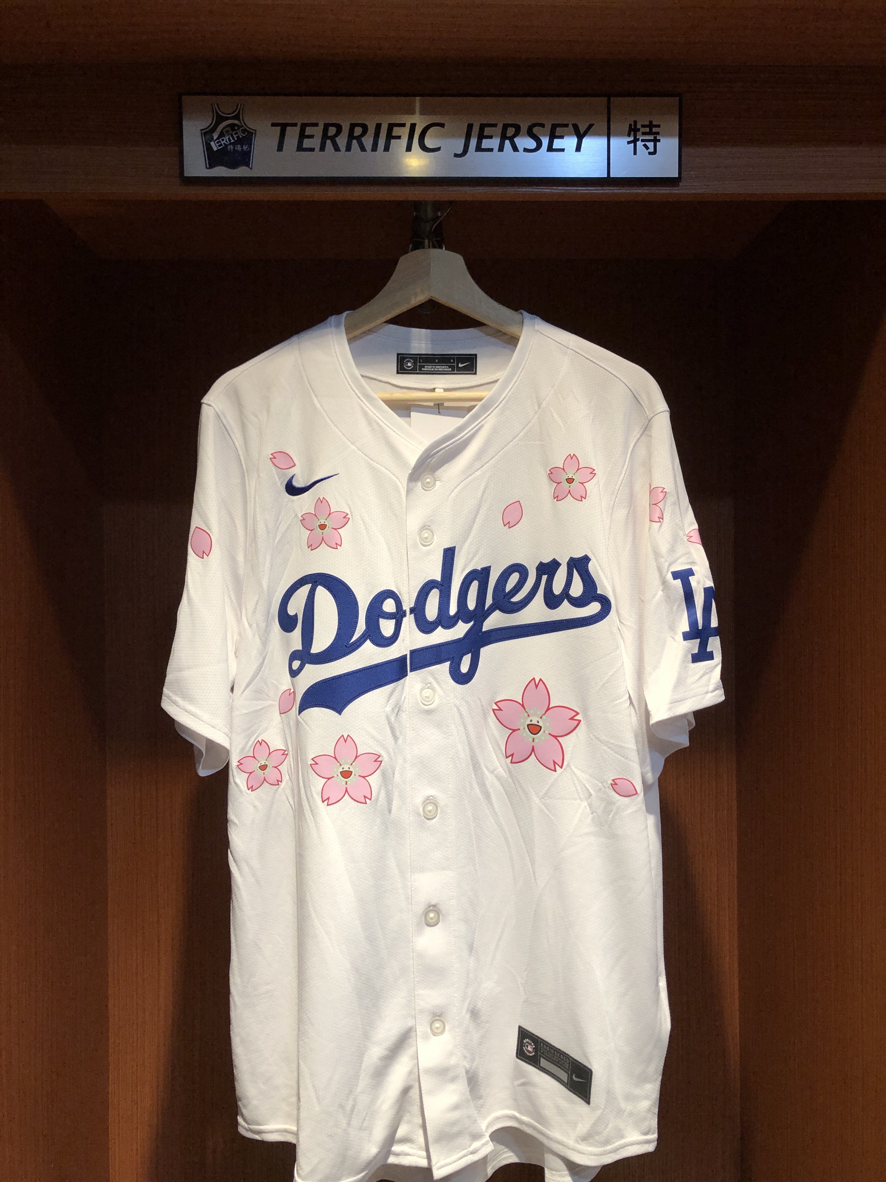 MLB球衣 Takashi Murakami X Los Angeles Dodgers 村上隆 X 洛杉磯道奇 聯名款 東京賽 開幕戰 Nike Limited Jersey 球迷版 熱轉印 全新