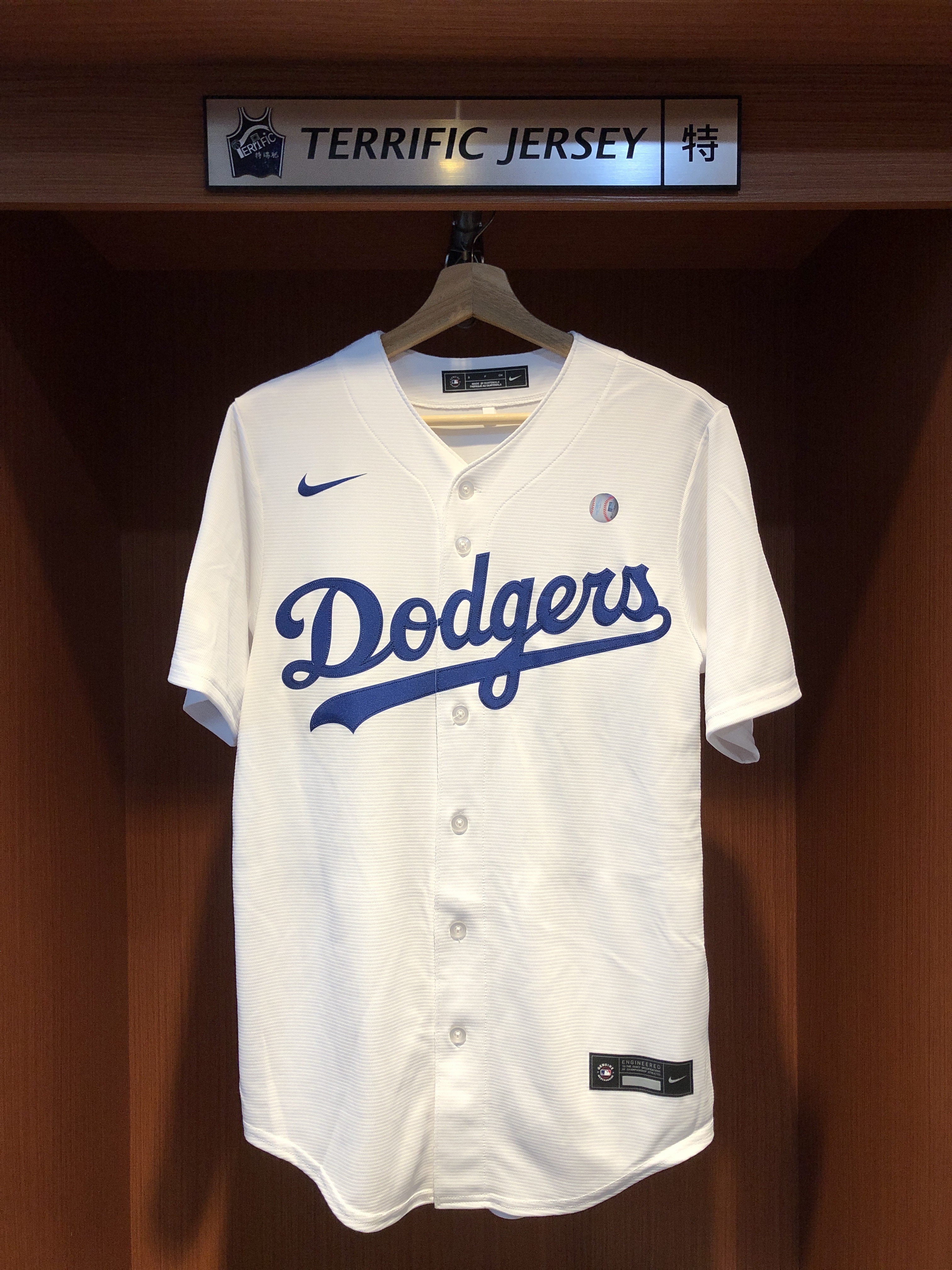 MLB球衣 Shohei Ohtani 洛杉磯道奇白 冠軍臂章 冠軍 24-25 Nike Replica Player Name Jersey 球迷版 熱轉印 全新