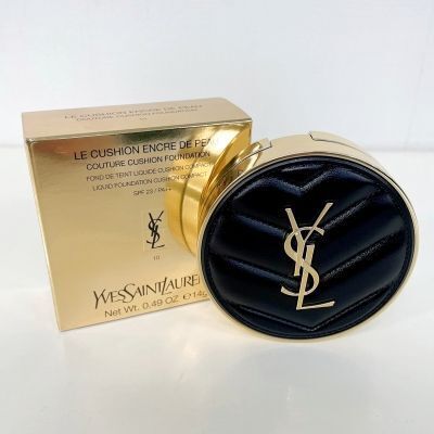YSL 聖羅蘭[全新] 升級版輕透無重羽毛氣墊粉底 SPF 23 / PA++ #10[平行進口]