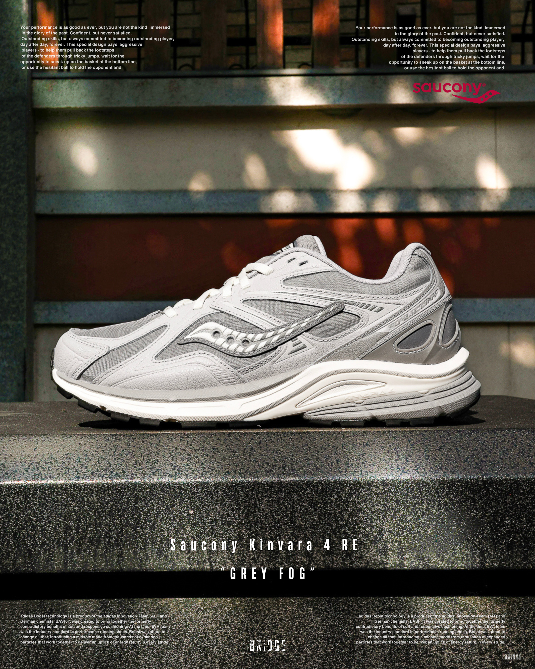 『 灰色至上 Saucony 之頂🇺🇸』Saucony Kinvara 4 RE “Gray fog” S79052-27