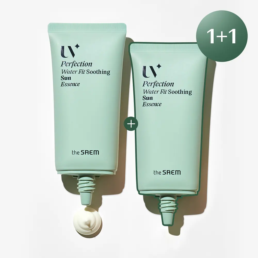 THE SAEM UV 完美水潤舒緩防曬精華 50ml (1+1)