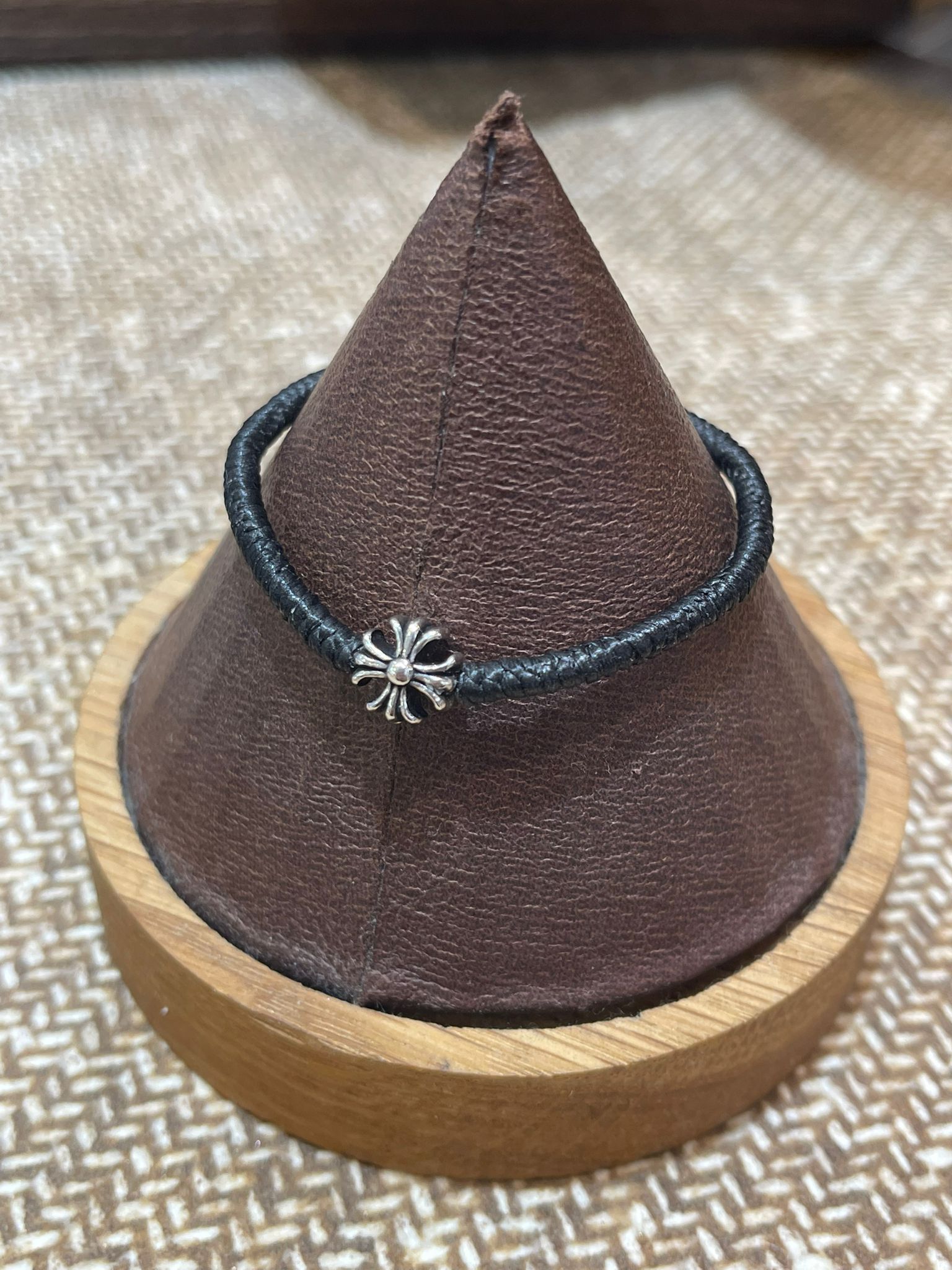 sl1240/十字拉丁粗繩手鏈