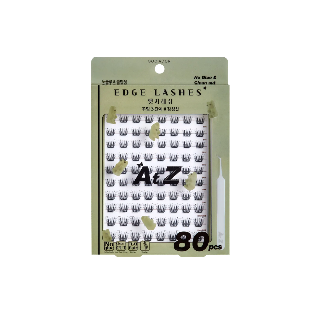 SOO ADOR No Glue Clean Cut Edgelash Decoration #GAM SUNG Shot