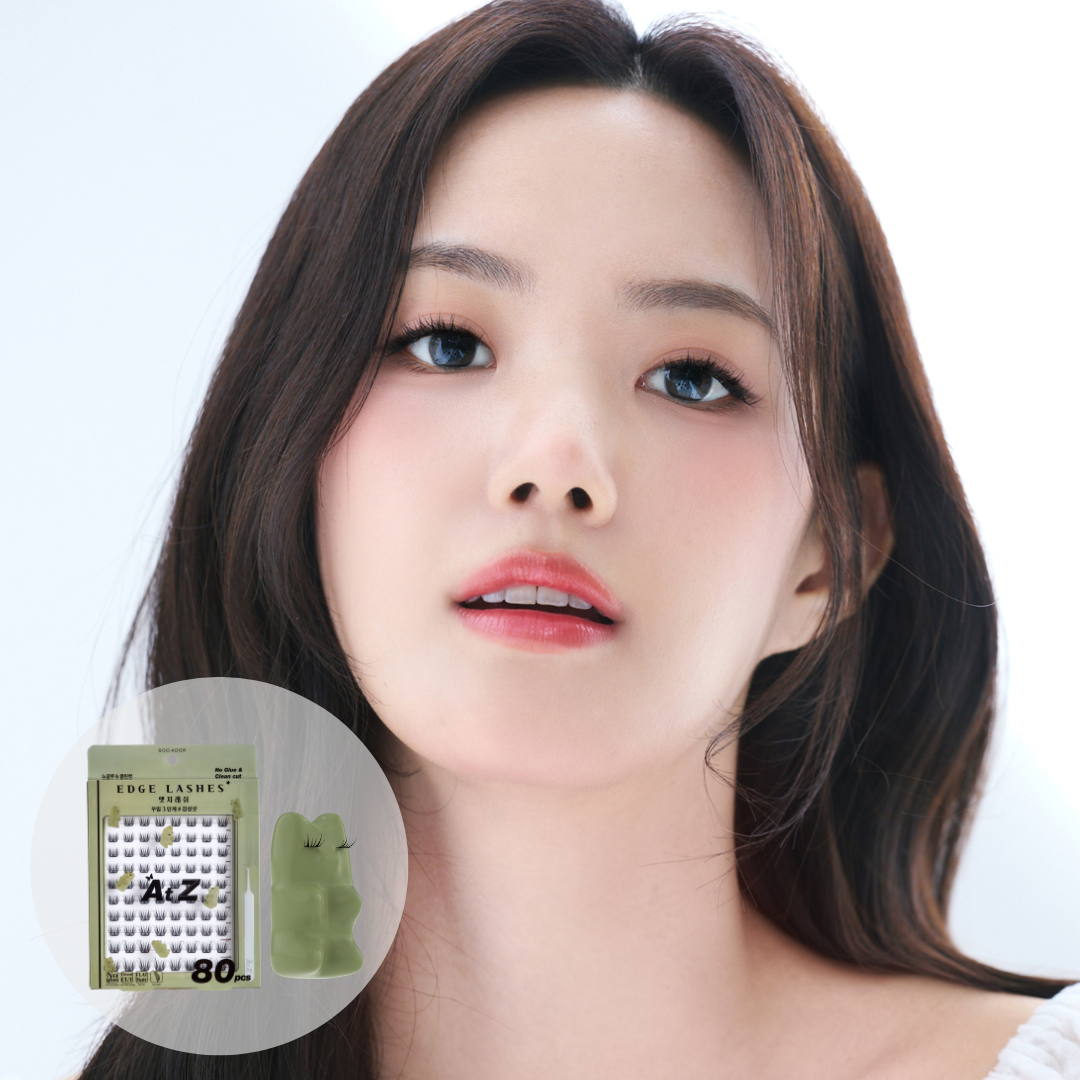 SOO ADOR No Glue Clean Cut Edgelash Decoration #GAM SUNG Shot