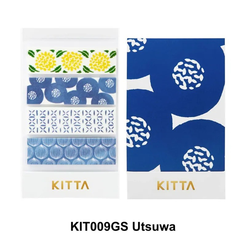 器皿 人氣復刻 KITTA 隨身攜帶和紙膠帶 KIT009GS｜日本KING JIM
