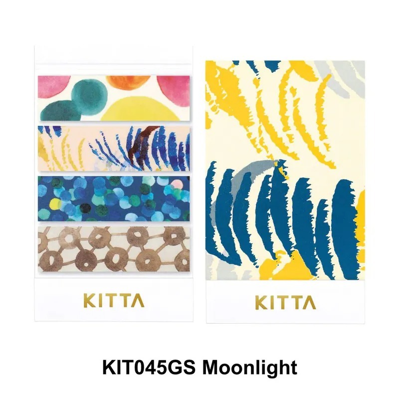 月光 人氣復刻 KITTA 隨身攜帶和紙膠帶 KIT045GS｜日本KING JIM