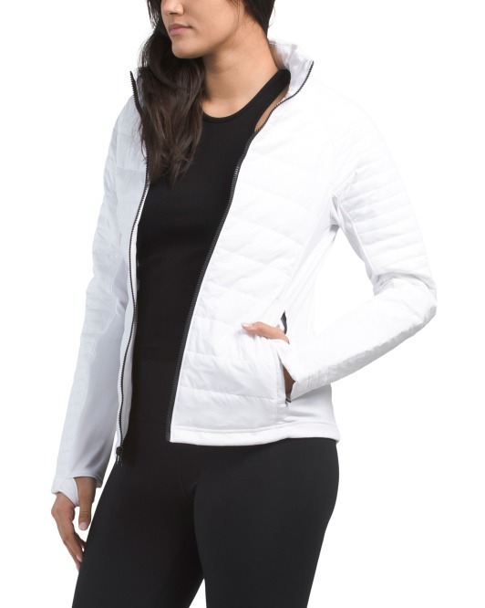 【預購】Q120415 UNDER ARMOUR 白色女款Atlas 保暖外套