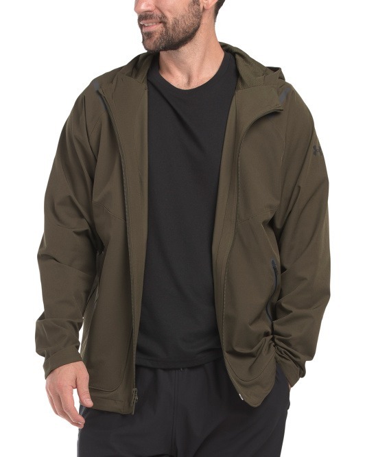 【預購】Q120416 UNDER ARMOUR 男款綠色勢不可擋夾克