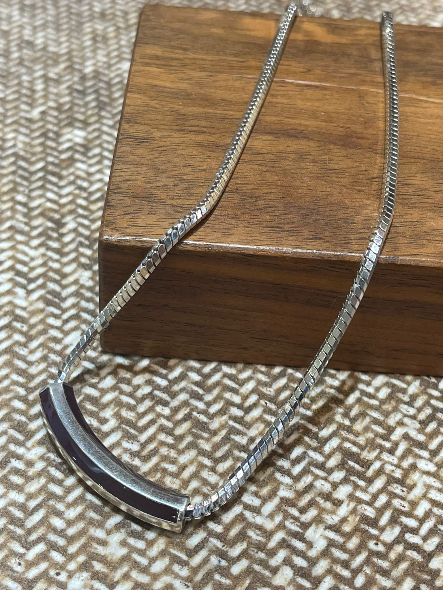 SL1235/長形粗身頸鏈