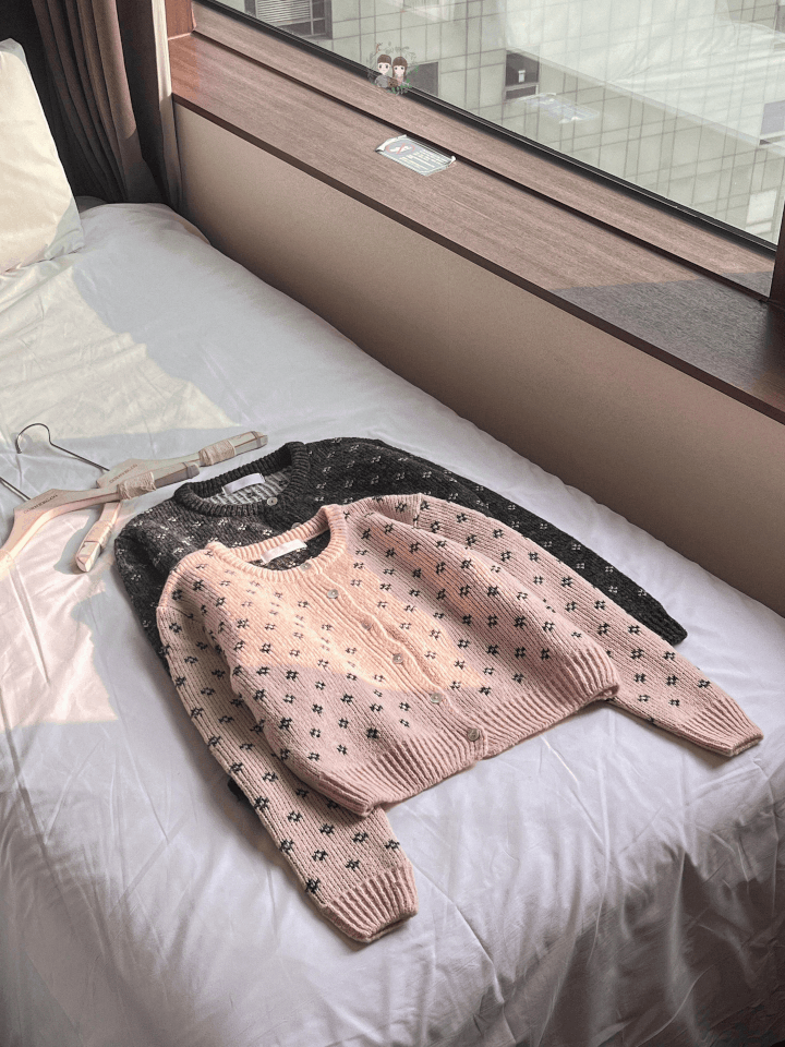 Sweet Mini Flower Knit Outer〈🇰🇷DAY 3〉