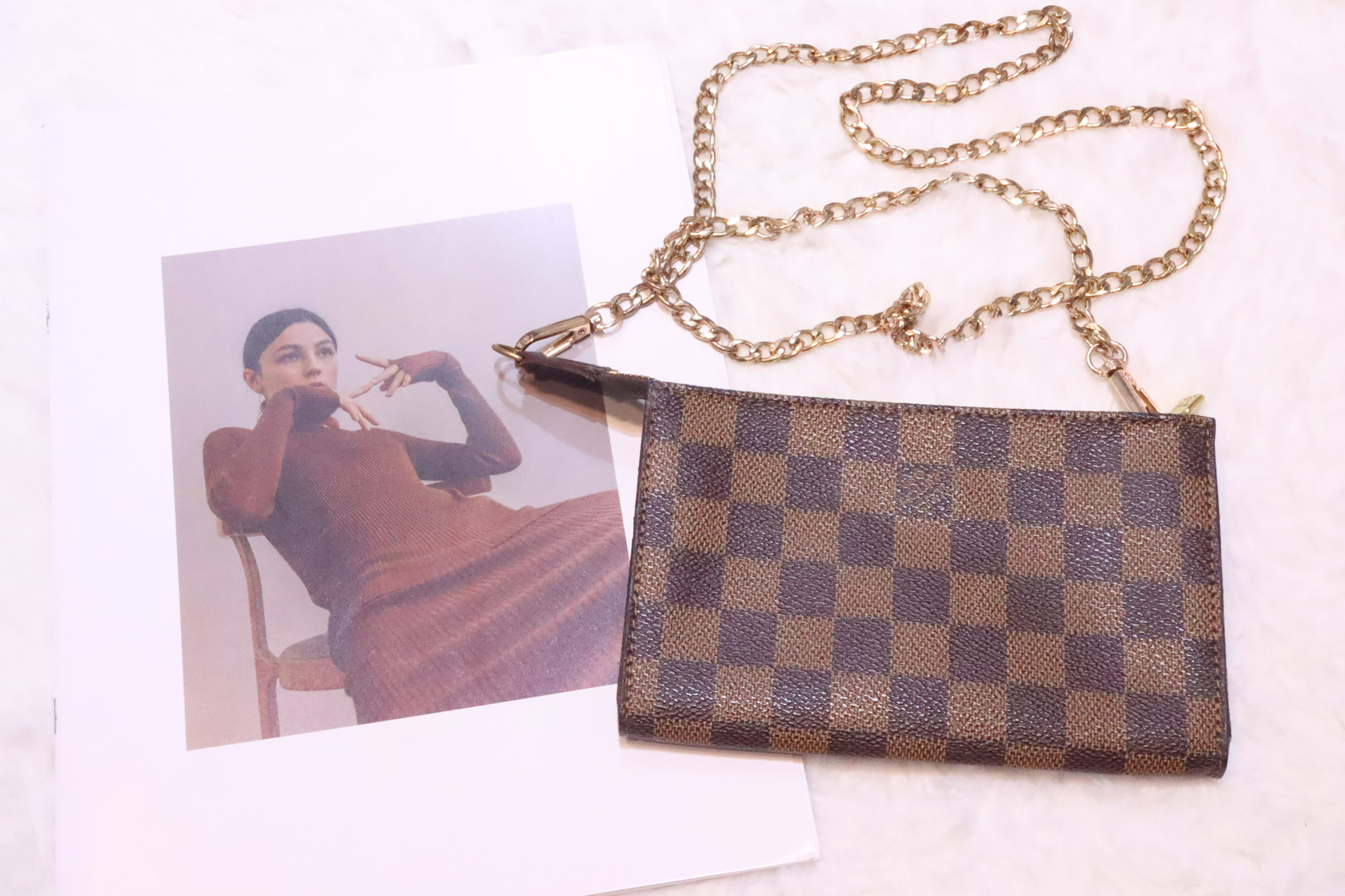 Lv 格仔pouch🤎（現貨）