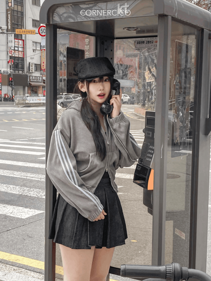 特別色Get！三間條紋Double Zip Hoodie〈🇰🇷DAY 3〉