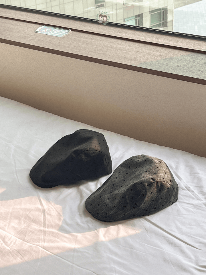 Heart Dot Dot Flat Cap(NYU NYU)〈🇰🇷DAY 3〉