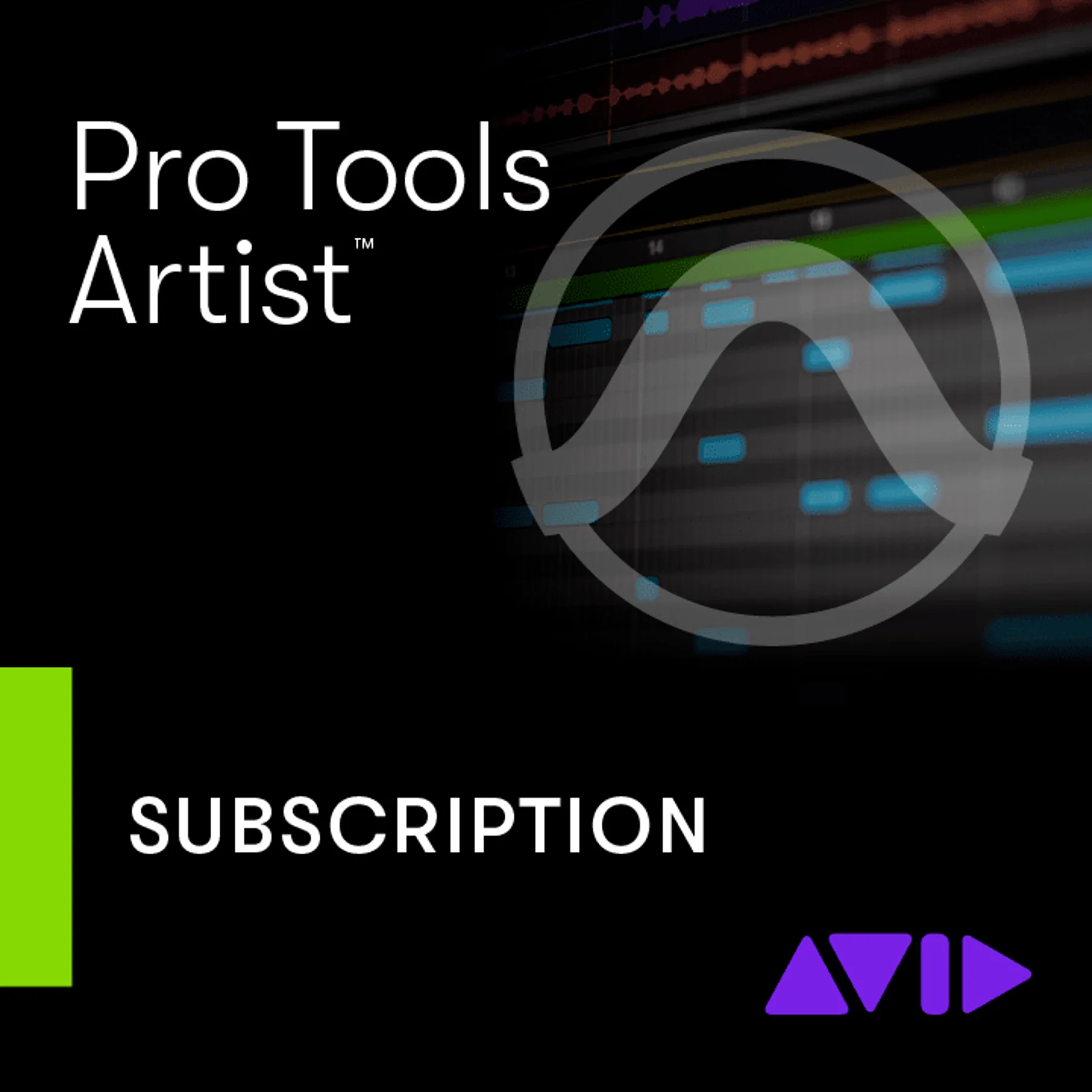 Avid Pro Tools Artist  新用戶1年訂閱｜ DAW軟體 (含1年升級與支援)