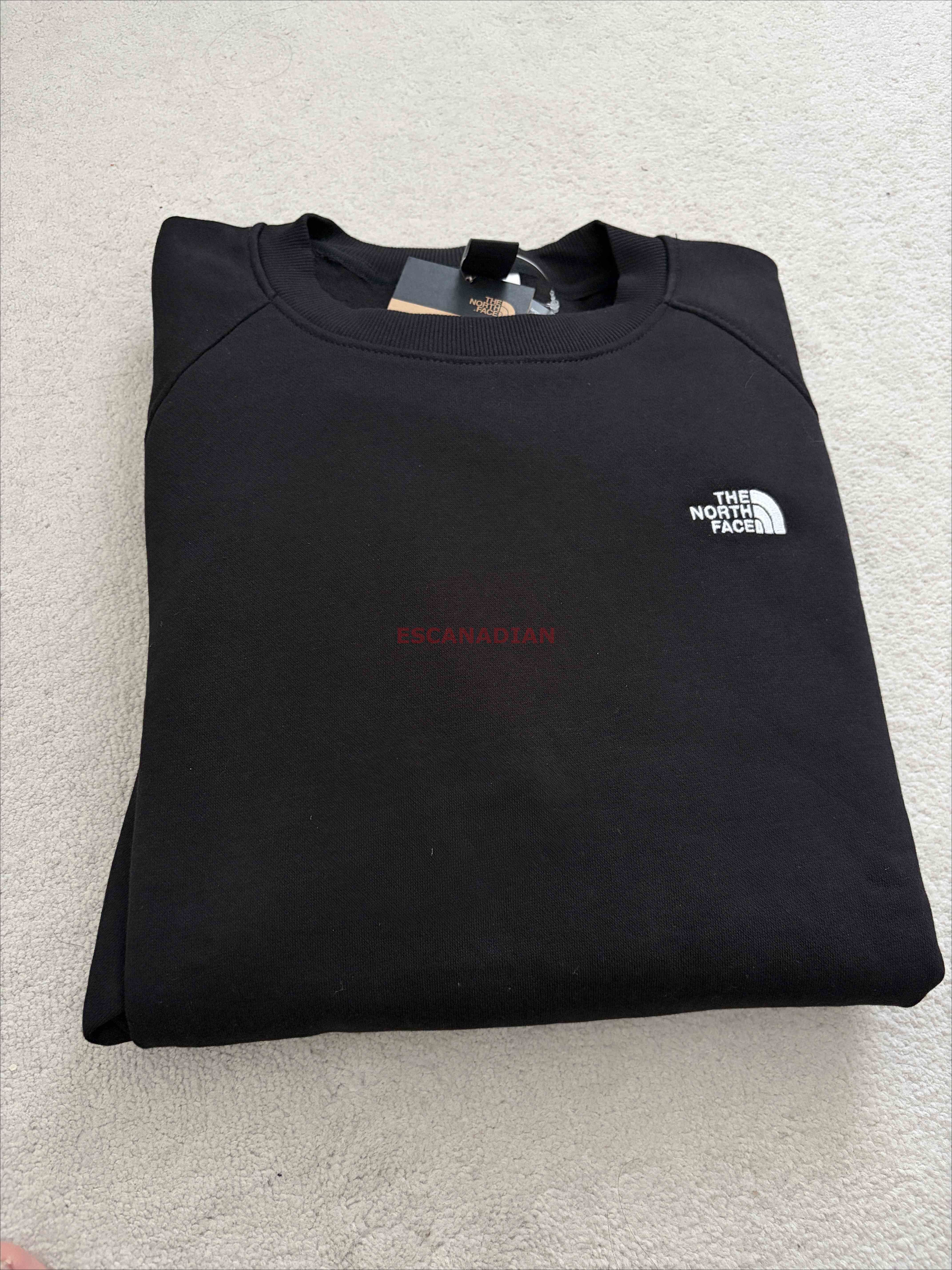 THE NORTH FACE 男大人 經典刺繡小標 落肩 寬版 刷毛 大學TEE