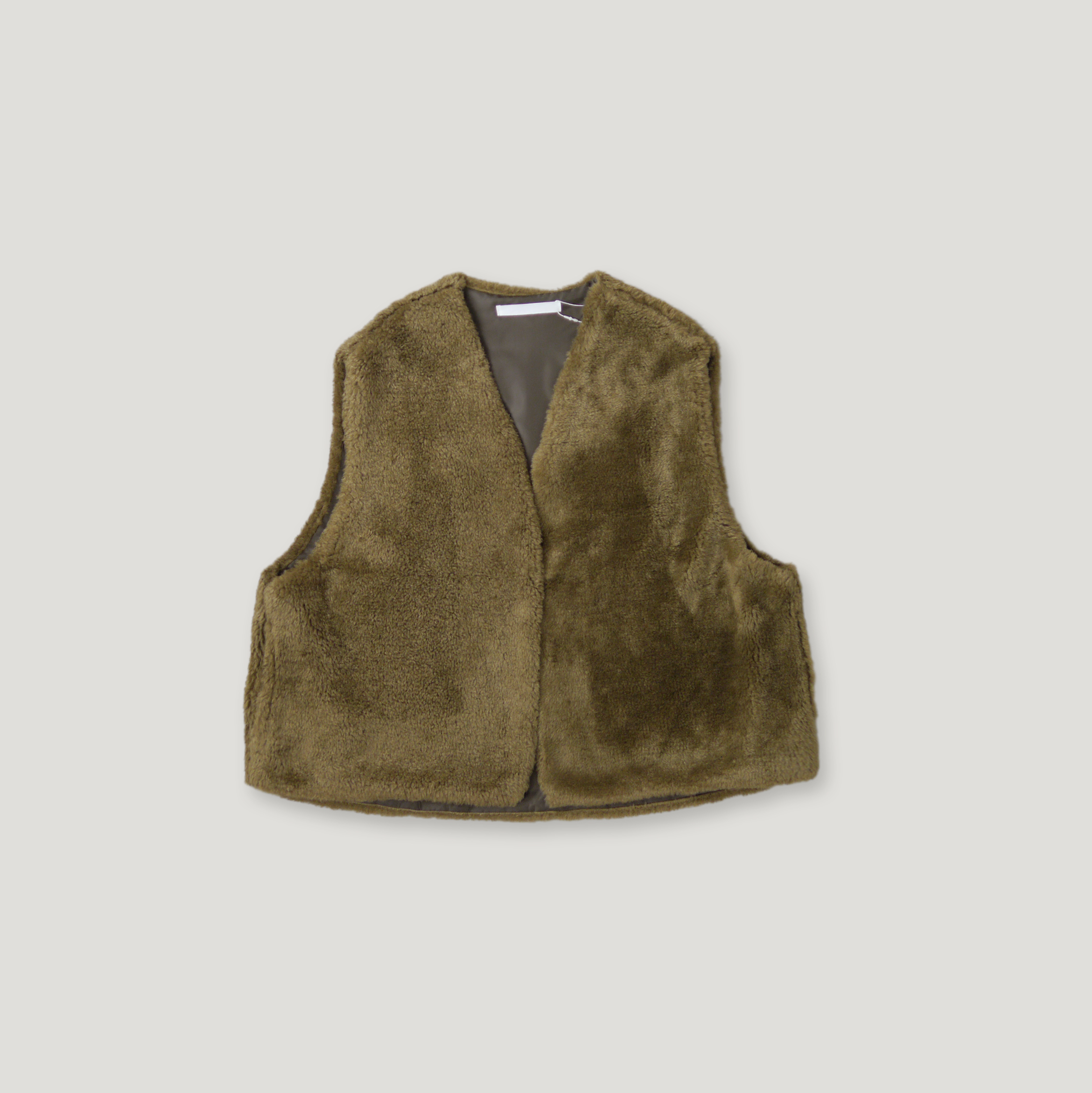 J.P.L. 短毛絨廓形背心╭ 3色 ╮