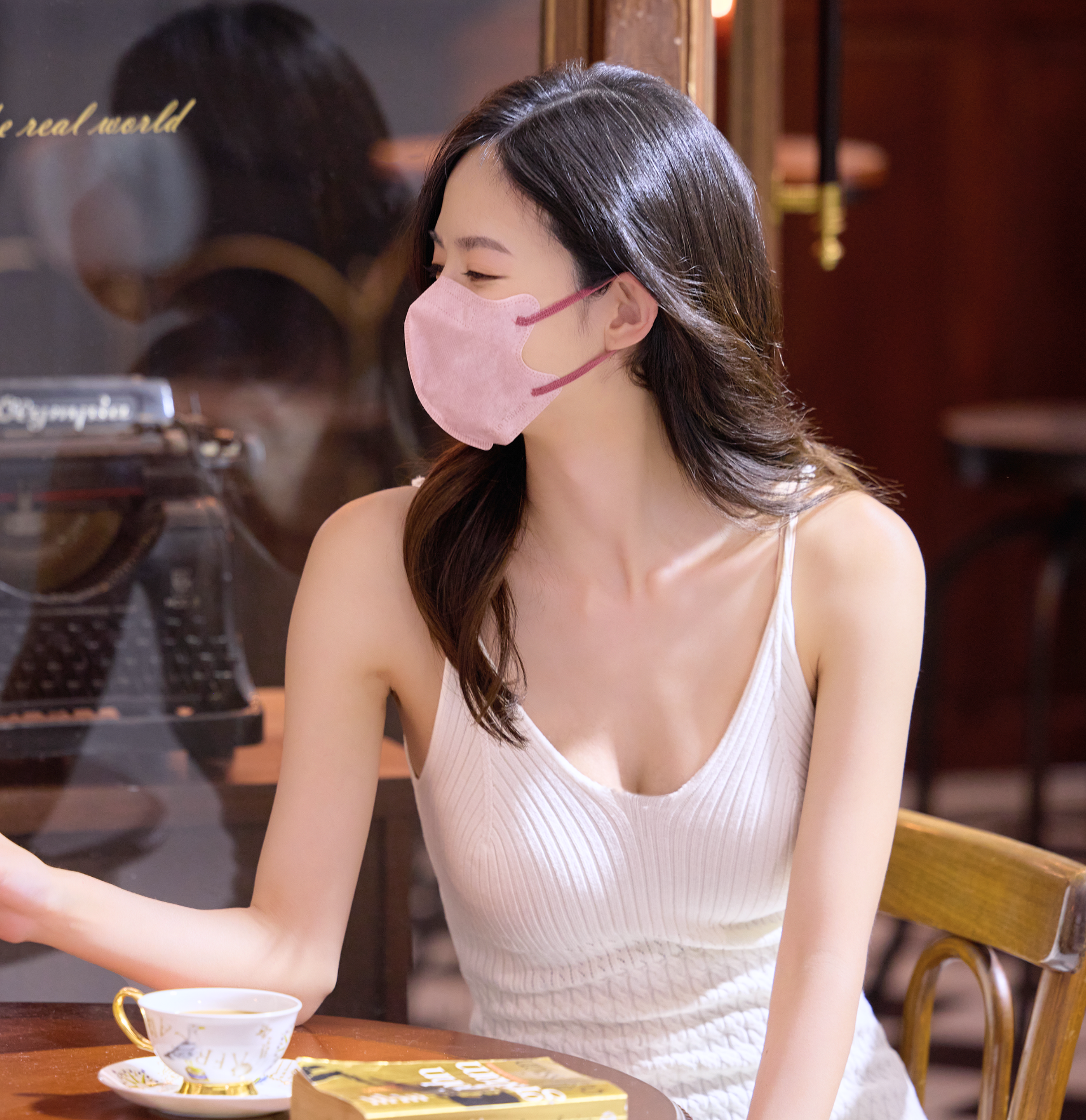 SENSE 美日｜日系肌感美型醫療口罩- 胭脂粉(10入/袋)