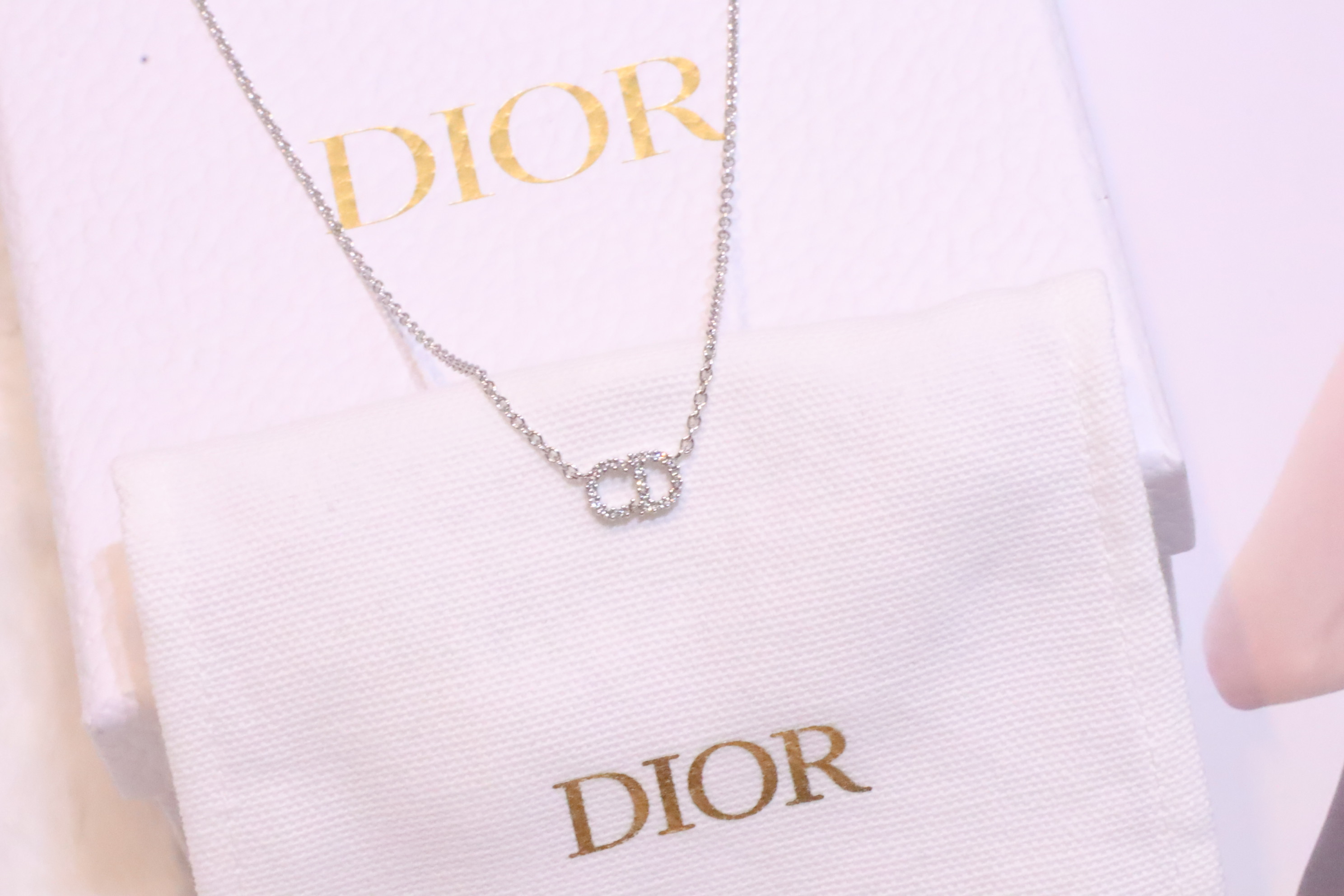 Dior 現代款CD頸鏈🫶🏻 （現貨）