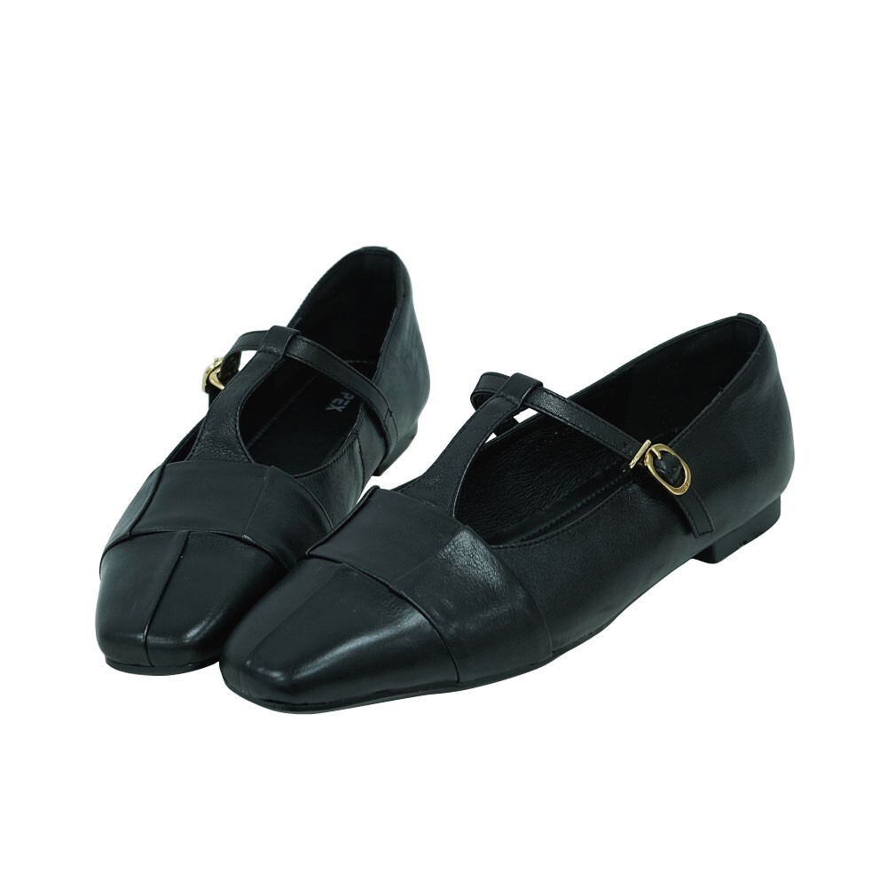 編織丁字瑪莉珍鞋 -2色