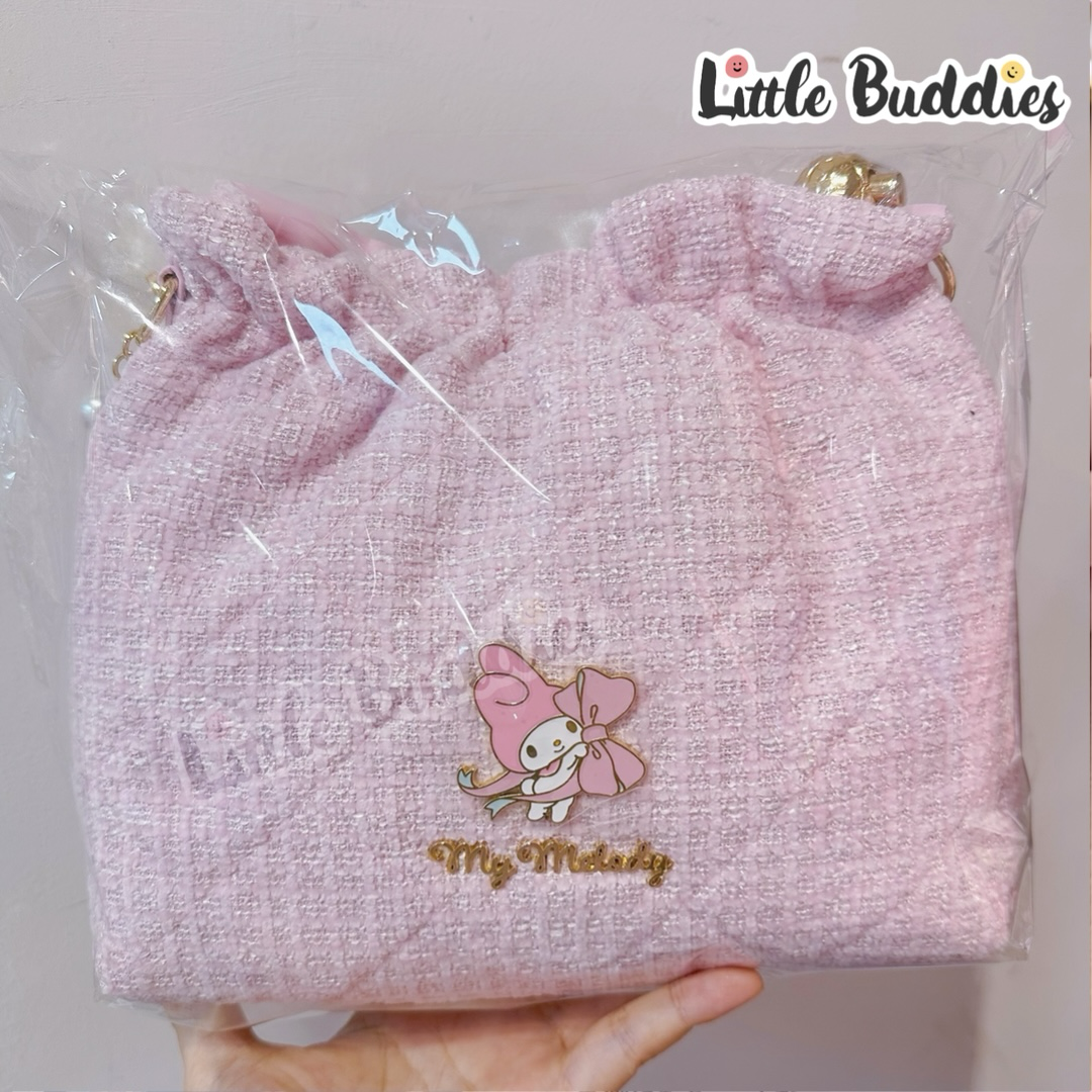 Sanrio 小香風系列 - 束口斜揹袋