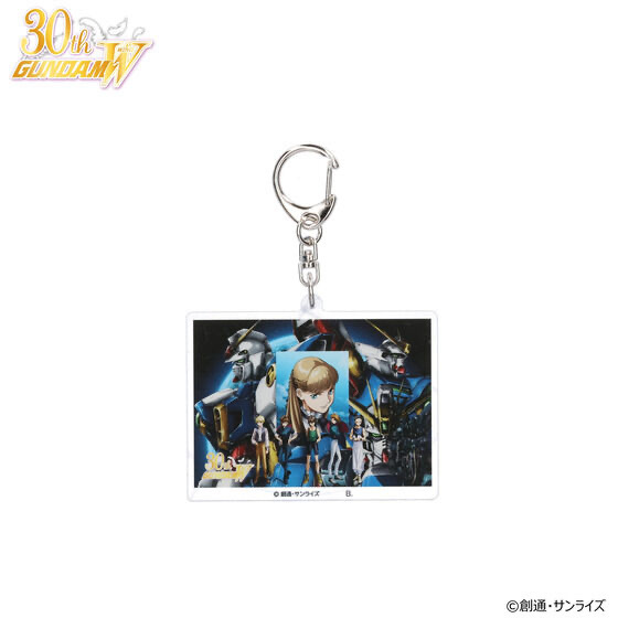 241819 Pbandai 預訂 2026/2月 新機動戦記ガンダムW 30周年キービジュアル アクリルチャーム