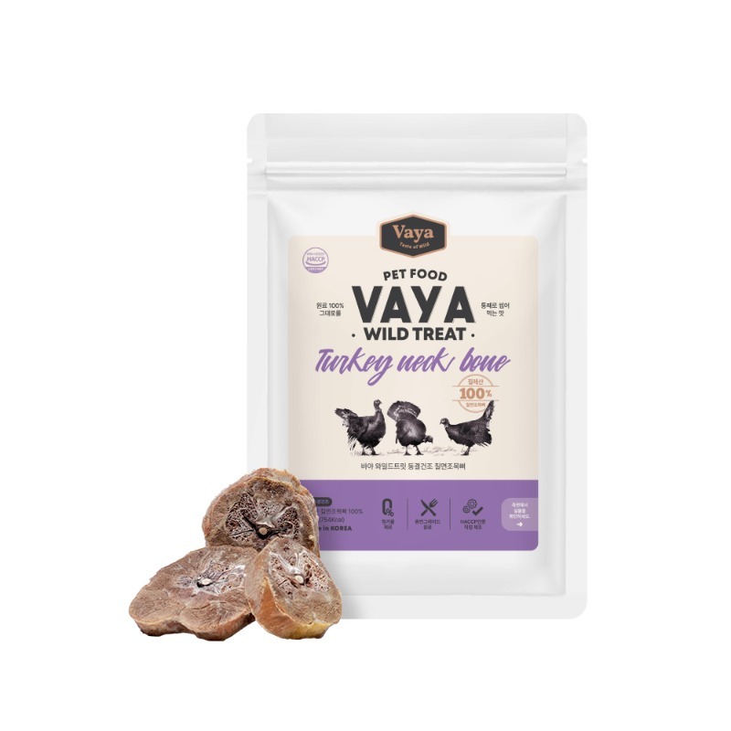 VAYA 野生韓國火雞頸骨 140克