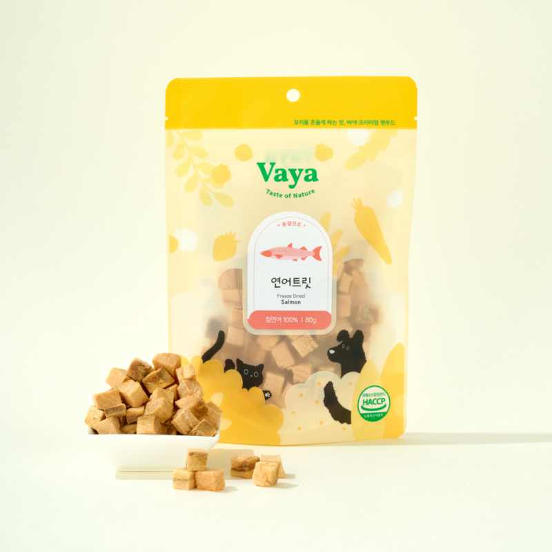 VAYA 韓國凍乾三文魚 80克