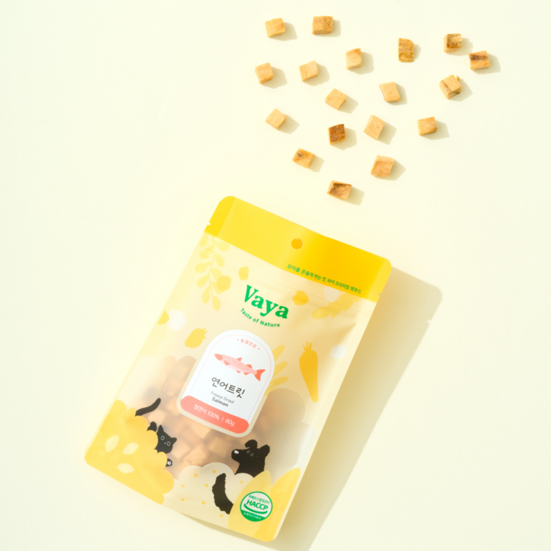 VAYA 韓國凍乾三文魚 80克