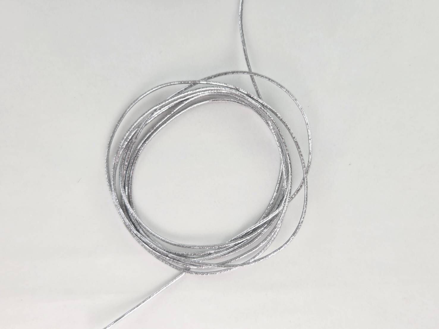 銀色彈性繩1m銀蔥鬆緊/禮盒綁繩/50碼