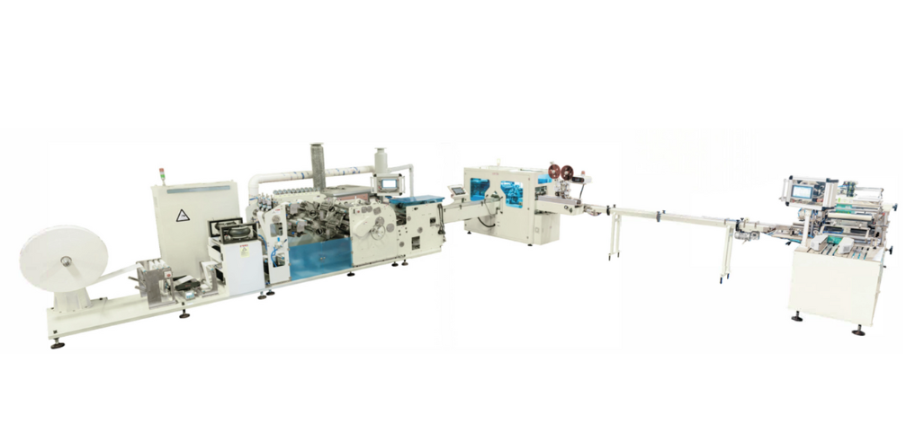 Full-Servo High-Speed Twin-Channel (Pocket) Tissue Production Line