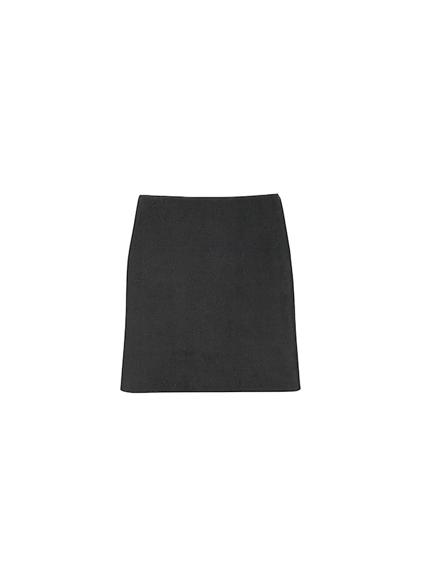 LIVIANA CONTI 毛呢及膝裙(黑)