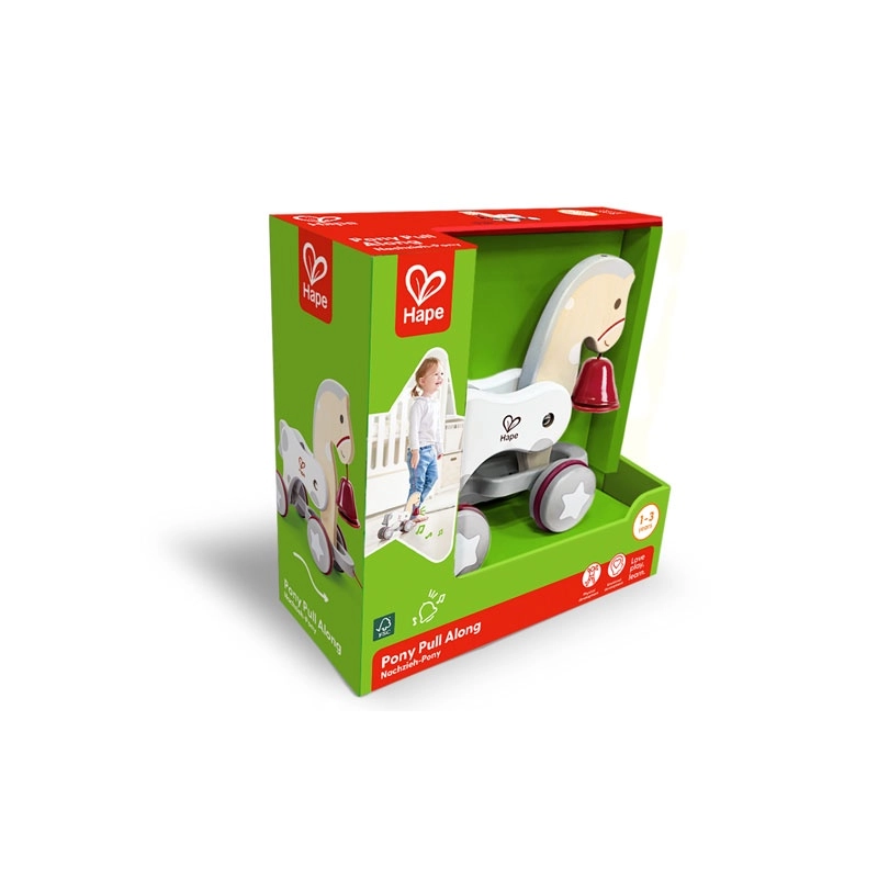 Hape Pony Pull Along, E0367