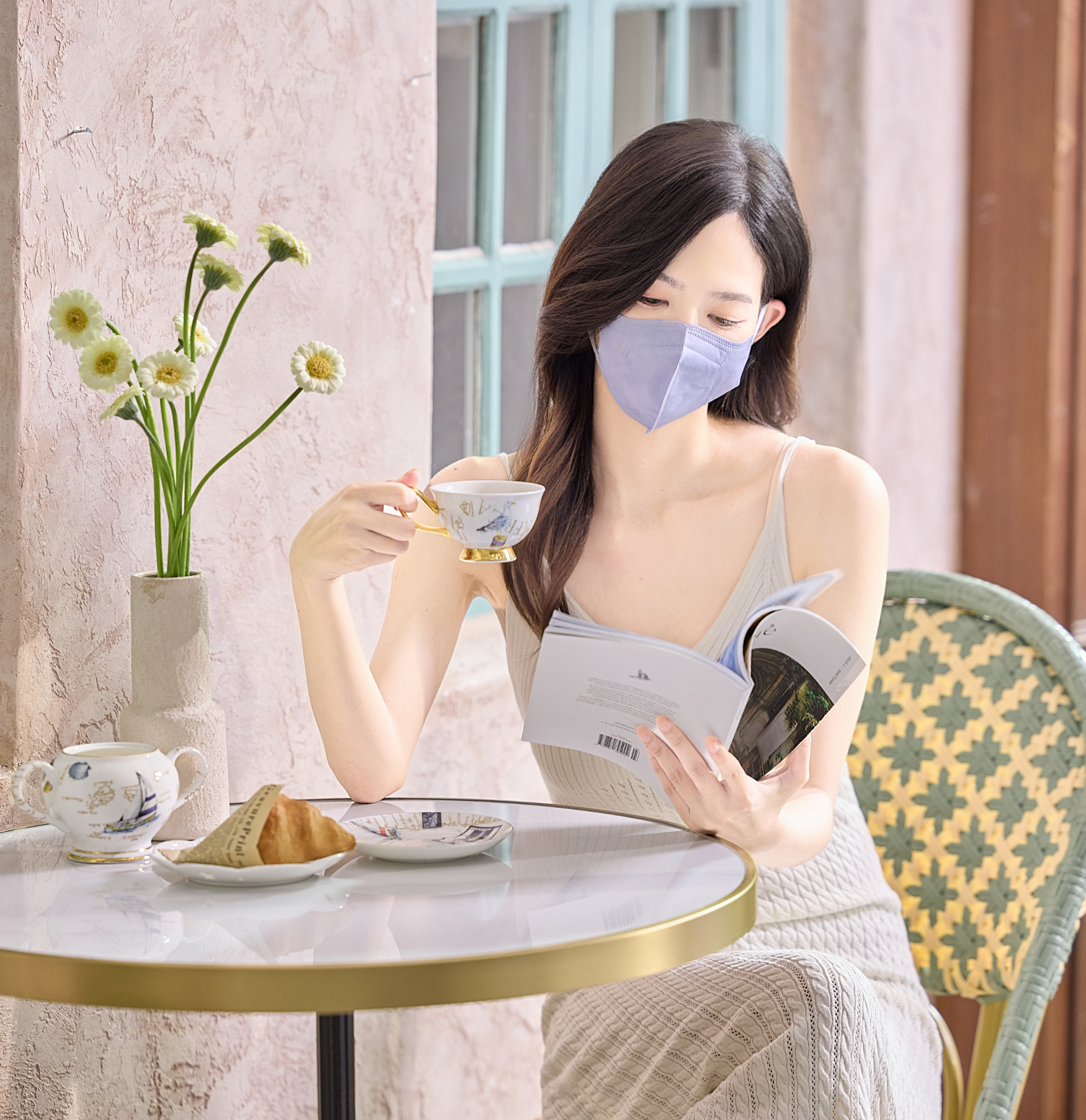 SENSE 美日｜日系肌感美型醫療口罩- 夢幻紫(10入/袋)