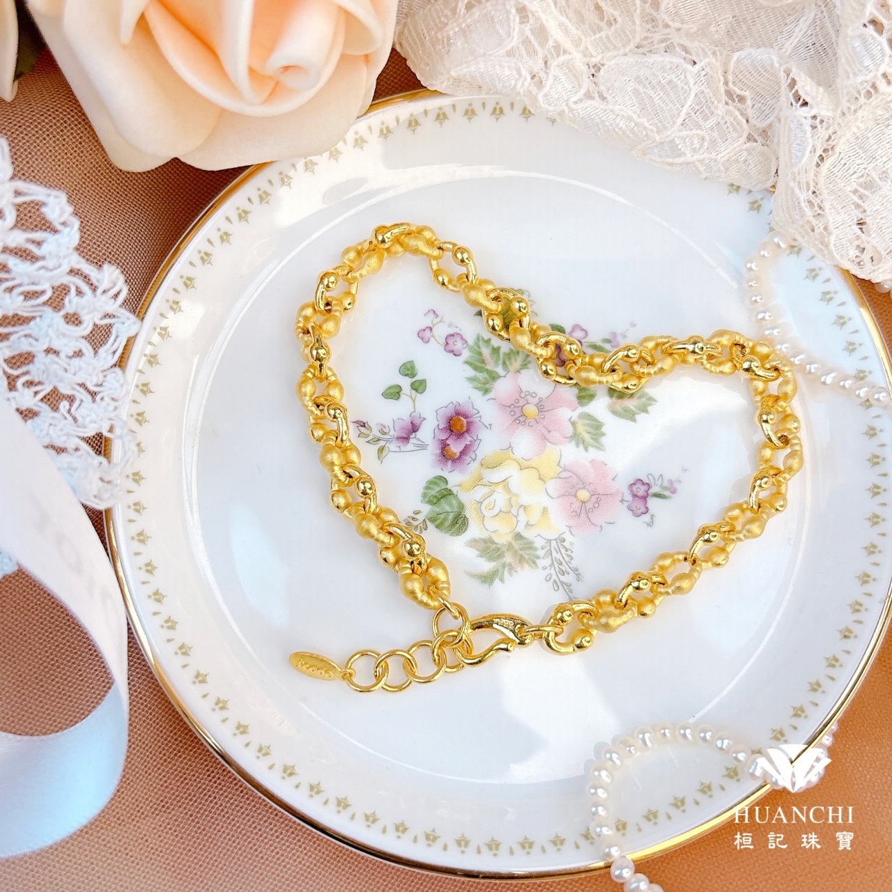 經典雋永 黃金手鍊