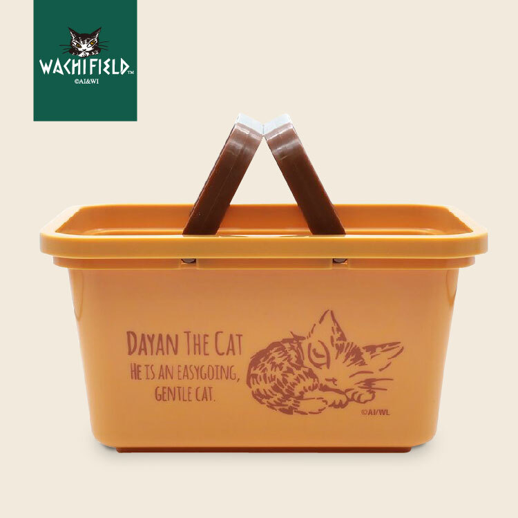 【Wachifiled™ 達洋貓 首次登場】周邊商品｜迷你提籃(橘/黃/水藍)
