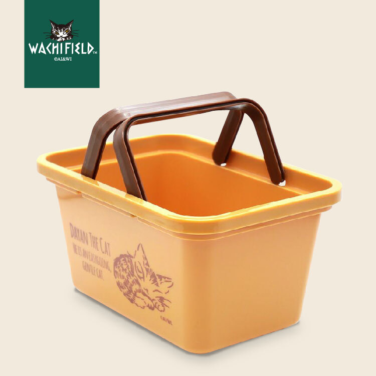 【Wachifiled™ 達洋貓 首次登場】周邊商品｜迷你提籃(橘/黃/水藍)