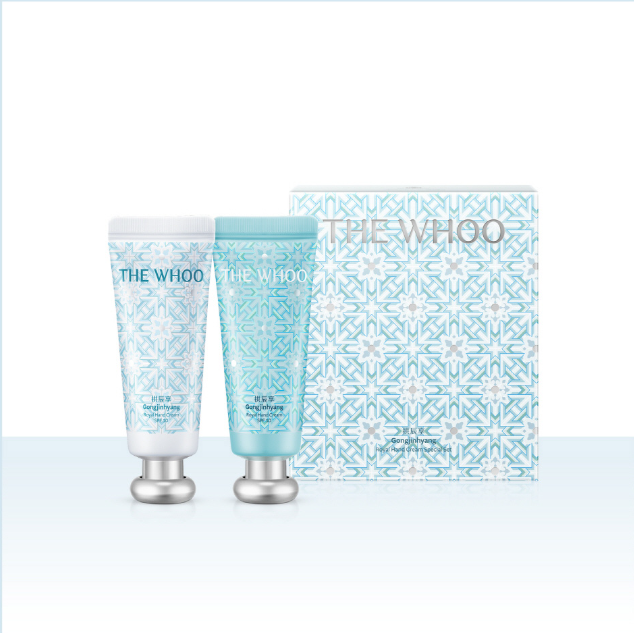 【WHOO 拱辰享 聖誕限量皇后護手霜2件套】