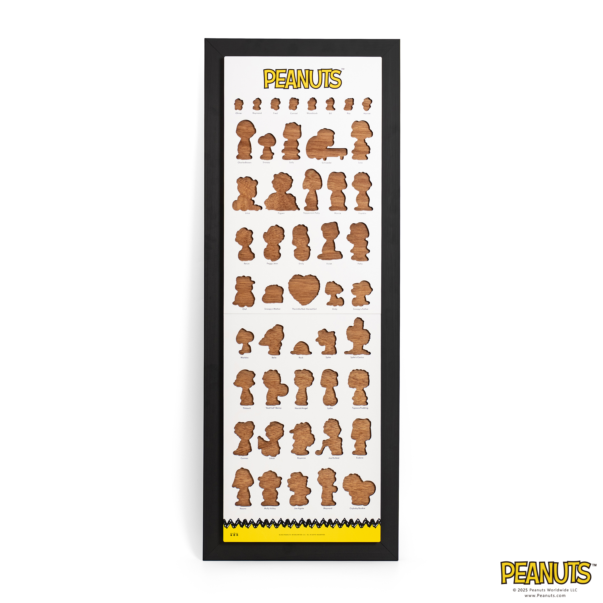 史努比木拼圖鑑專屬木框