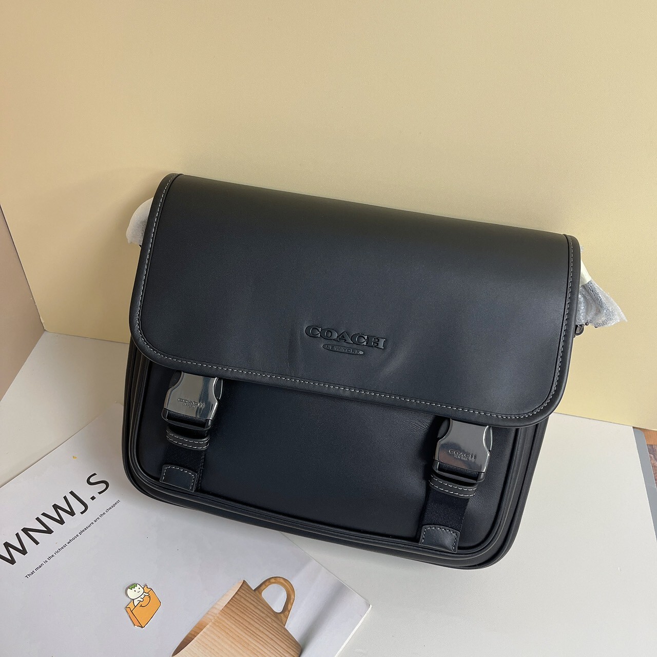 【現貨】Coach Racer Messenger Bag  郵差包 男包 斜背包 包包