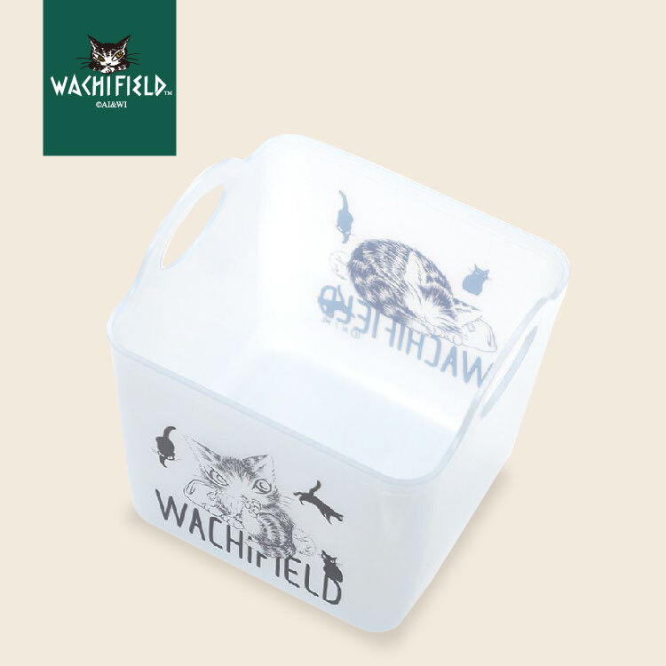 【Wachifiled™ 達洋貓 首次登場】周邊商品｜迷你置物籃(米白/白)