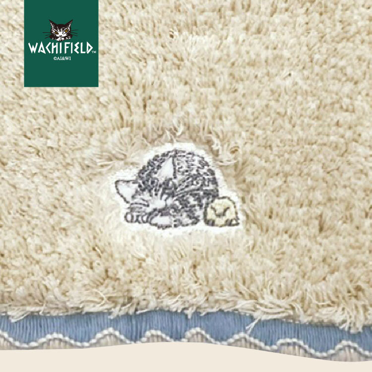 【Wachifiled™ 達洋貓 首次登場】刺繡小地墊