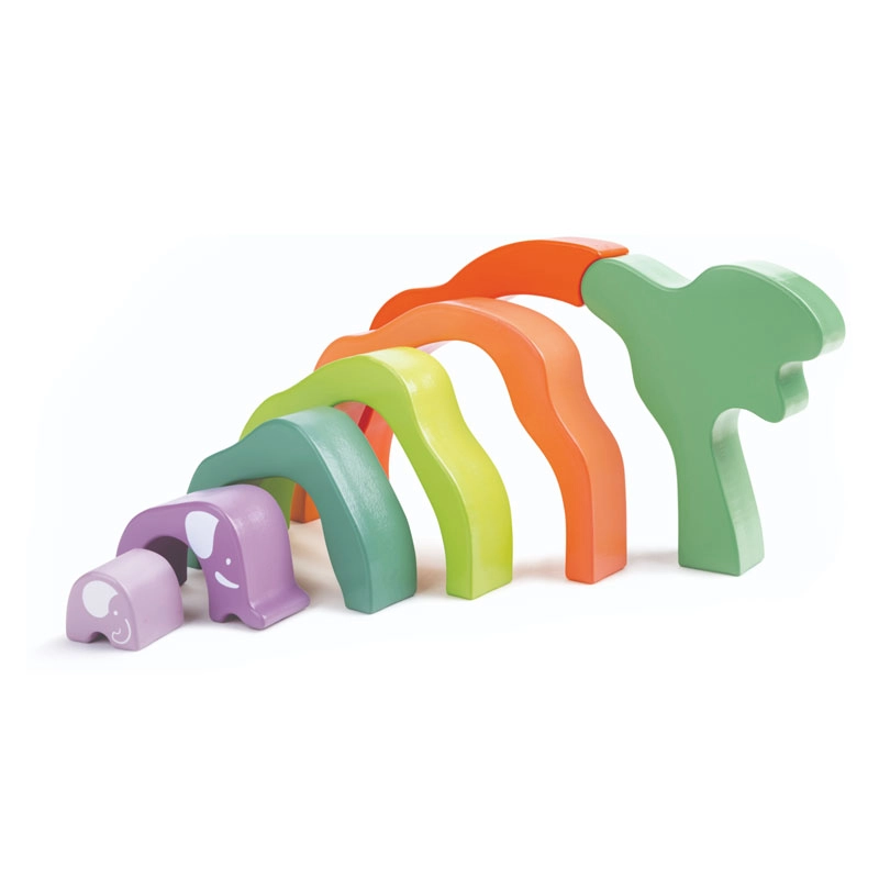 Hape Safari Elephant Stacking Blocks, E0489