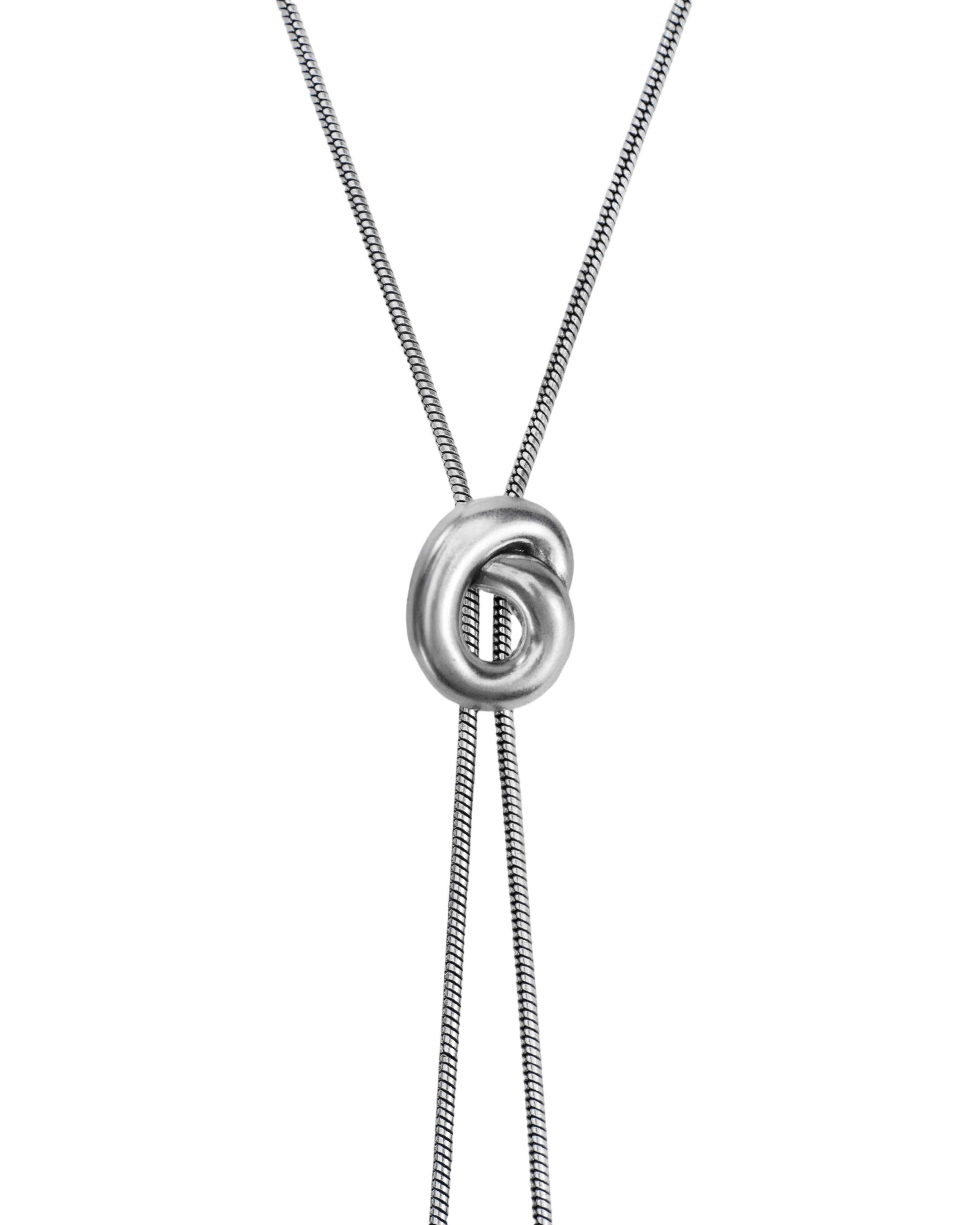 RECOVERY 旋扭結保羅領帶 (古銀)