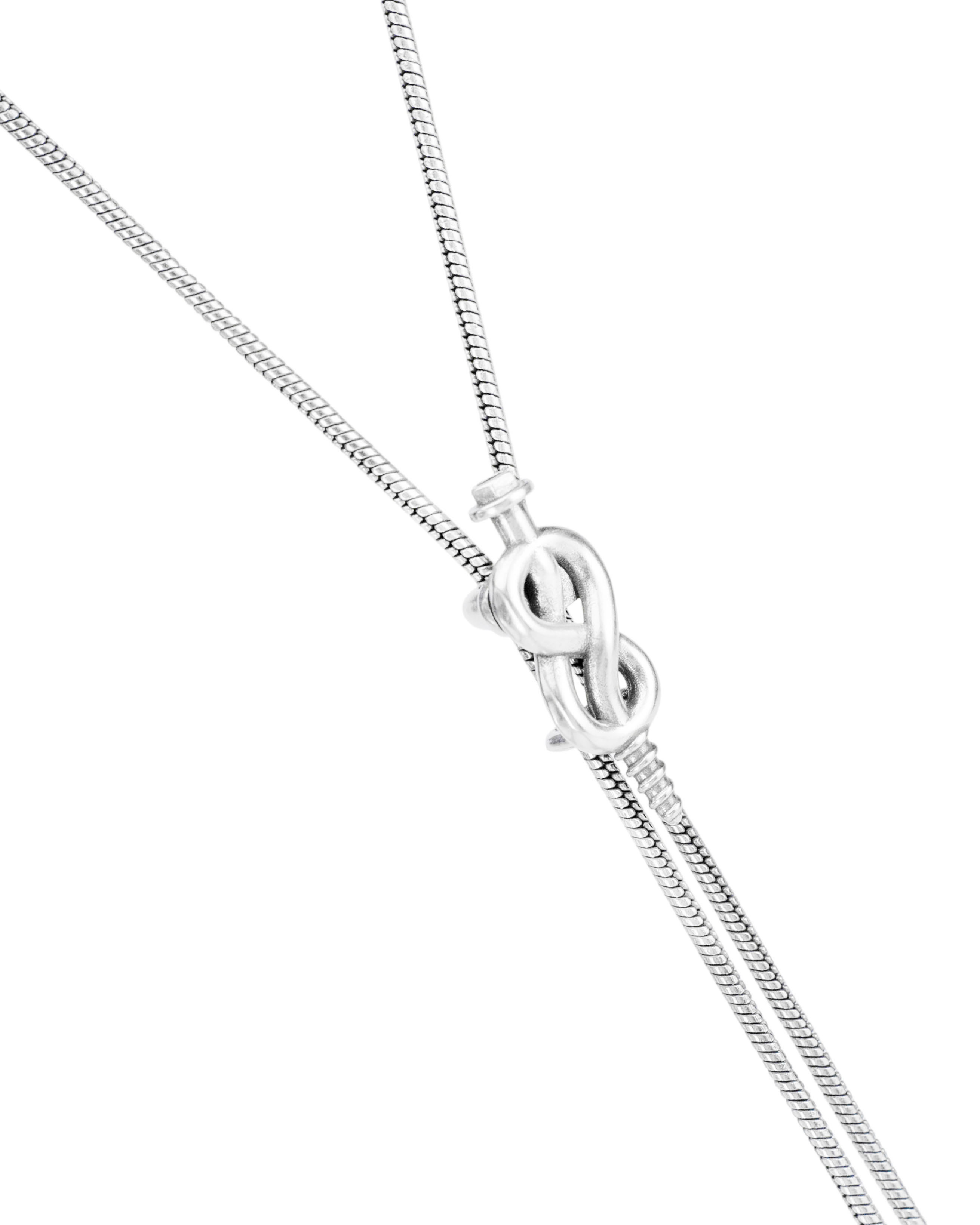 RECOVERY 螺旋結無限保羅領帶 (925銀)