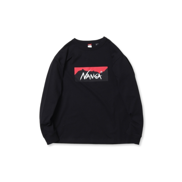 ECO HYBRID BOX LOGO L/S TEE