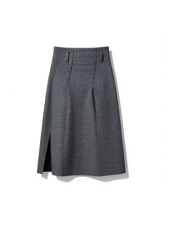 LIVIANA CONTI A字多片裙(灰)